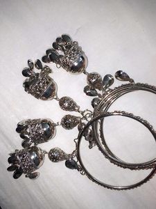 Beautiful Oxidized Bangles.