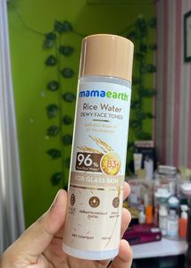 Mamaearth Rice Water Toner &amp; Tone Up Cream Combo