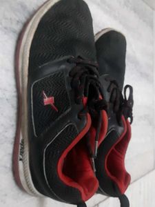 Sparx Running Shoes - Black &amp; Red
