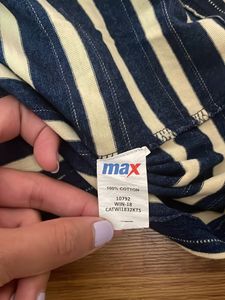 Max Blue Striped T-shirt