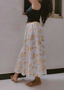 Floral Print Ethnic Skirt casual wear