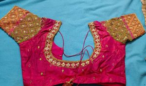 Elegant Purple Silk Saree
