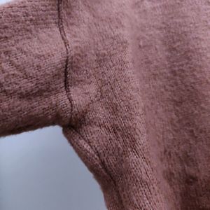 Mauve Woolen Pullover