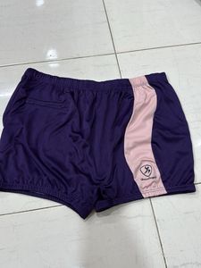 Purple Mens Short