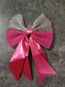 Hair Bow Designers Febric ( Pack Of 3)