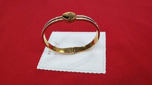 Gold Tone Bangle Bracelet