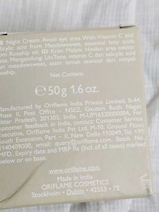 Oriflame Optimals Even Out Night Cream