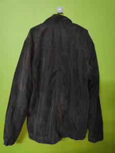 Orginal High Collar Black Casual Jacket - Imported