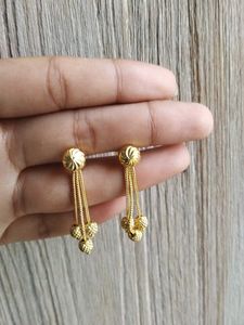 Gold Dangle Earrings