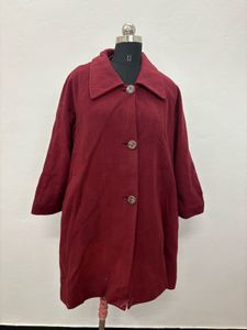 Burgundy Overcoat