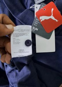 100% Original Men&#39;s Puma Collar Tshirt