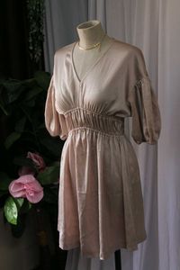 H&amp;M Elegant Champagne Dress
