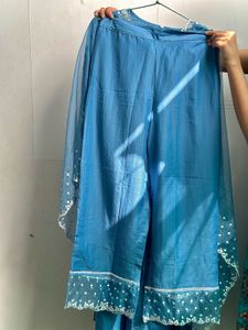 FIORRA Kurta with Palazzo &amp; Dupatta 💙✨