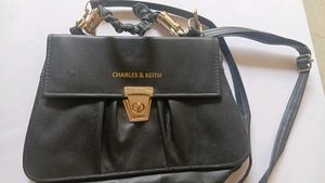 Charles &amp; Keith Black Satchel Bag