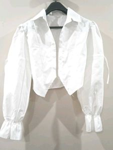 Chic White Crop Top