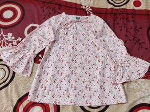 Pink Floral Tunic