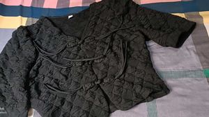 Black Crop Top