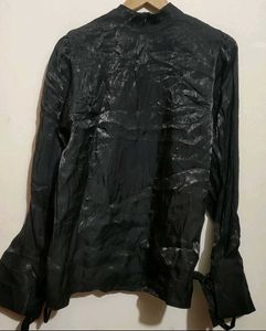 Charcoal Color Shining Top For 36 Bust