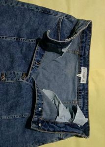 Denim Skirt Size L, Mango. Price Drop!