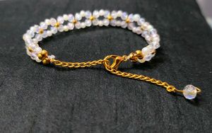 FREE SHIPPING....2 Beaded Stacking Bracelets