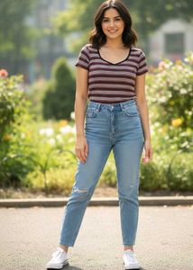 Jealous 21 Striped Top