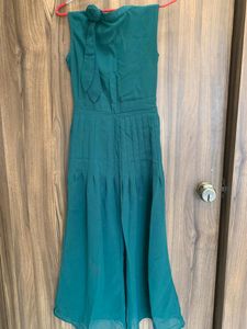 Dark Green Kids Jumpsuit