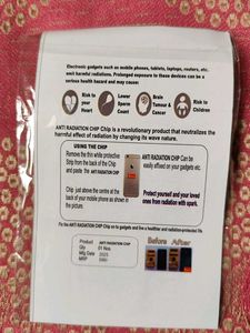 Anti Radiation Chips For Mobile Laptop Wifi Router