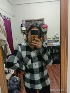 DIVIDED H&amp;M Check Shirt