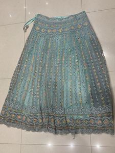 Selling Lehanga Choli Sky Blue Colour