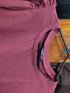 Cute Maroon Colour Top For Women