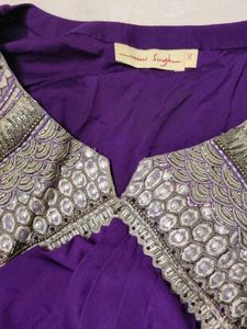 Elegant Purple Kurta