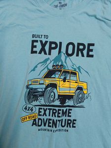 Blue Graphic T-Shirt