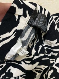 H&amp;M Zebra Print Flare Trouser Pants