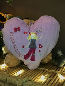 Dream Catcher Heart Pillow