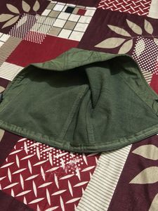 Green Fleece Lined Jacket
