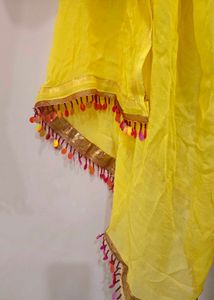 Ombre Chiffon Kurta And Dupatta