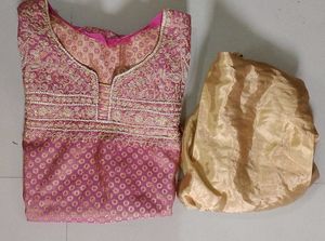 Clearance Sale Price Drop Silk Kurti Set