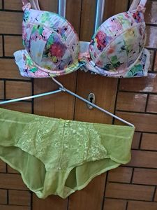 Combo Of Four  Hnm Premium   Bra N Panty