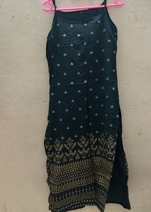 black strip kurta