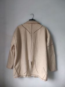 Baggy Beige&amp; Brown Coat