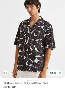 RELAXED FIT H&amp;M RESORT SHIRT