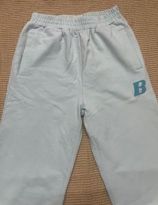 Light Blue B logo Joggers