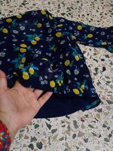 Floral top for girls