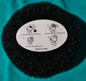Hair Bun Maker - Black Donut Style