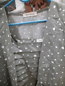Top With Cardigan