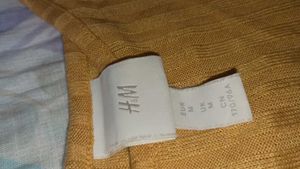 H&amp;M Mustard Tank Top