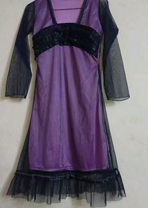 Lavender Midi Dress
