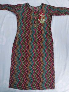 Multi Colour Kurti For Women