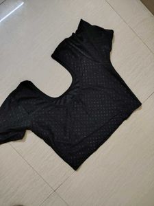 Black Sari Blouse