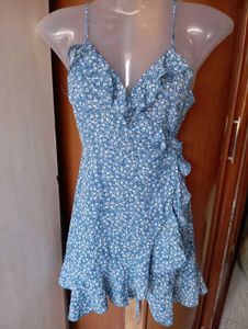 Floral Print Mini Dress